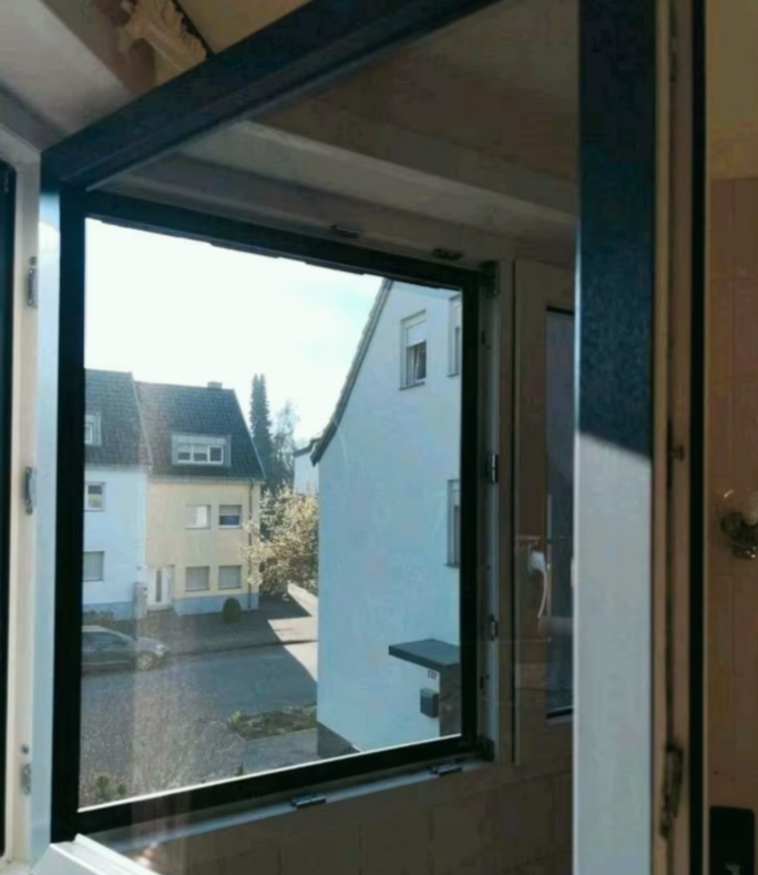 Fenster nach der Reinigung – streifenfrei sauber
